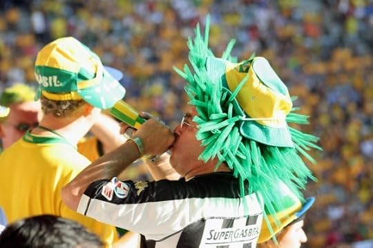 Brazil soccer fan