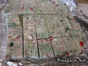 Cake Mix White Choc Fudge