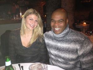 Sarah and Supa Nige.