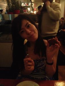 Akemi, off to a good start = bread and butter.