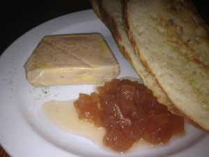 The melt-in-your-mouth foie gras terrine. 