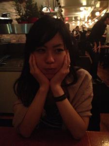 Akemi - not the biggest fan of foie gras.