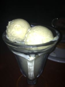 Maple ice cream.