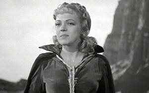 Anne Gwynne in Flash Gordon Conquers the Universe.