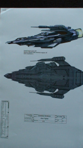 Alien fighter design.