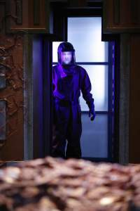 Hazmat Rodney. I want the action figure! (photo @ MGM Television).