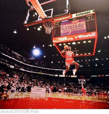 'Michael Jordan, Slamdunk Contest, Chicago, IL - 1988' photo (c) 2010, Cliff - license: http://creativecommons.org/licenses/by/2.0/