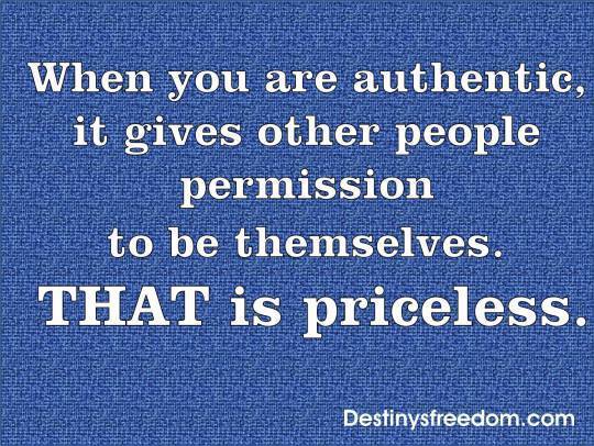 Q54 Authentic is Priceless