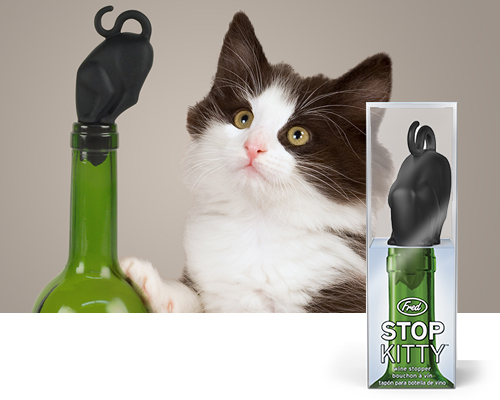 Stop Kitty! Wine Stopper