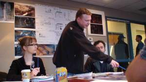 The show's visual effects were second to none, thanks to the work of Mark Savela and his crew. 