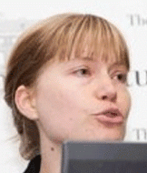 Miriam Lyons speaking at Sydney Institute