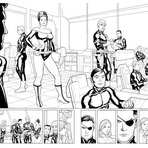 Frank Cho Guardians of the Galaxy annual 1