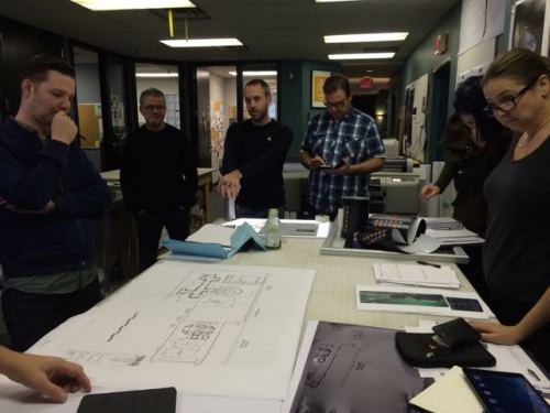 The Art Department meeting