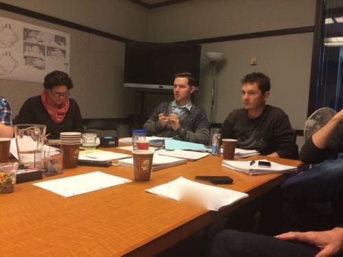 The VFX/Graphics/Playback meeting