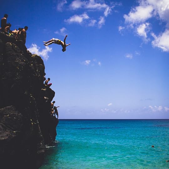 Cliff jump