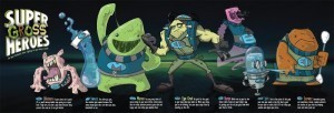 Super Gross Heroes