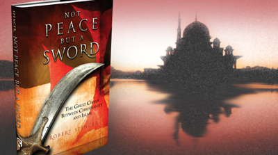 Image of Robert Spencer's new book, Not Peace But a Sword: The Great Chasm Between Christianity and Islam.