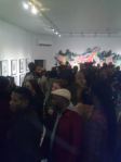 More than 100 patrons came out to enjoy Frank Morrison's graffiti.