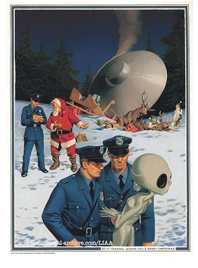 Santa UFO