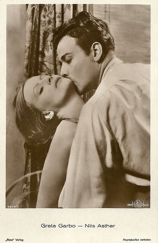 Greta Garbo and Nils Asther in Wild Orchids (1929)