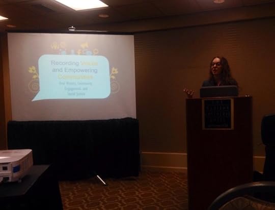 Diana Dombrowski presenting at the OHA Annual Meeting.