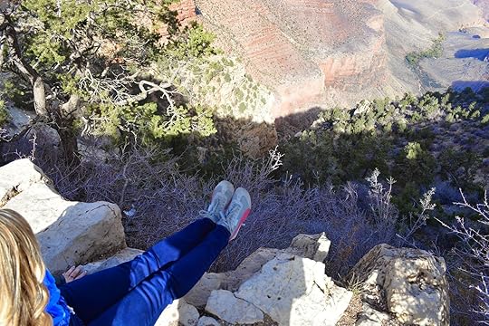 The Glitter Globe Tripping at the Canyon