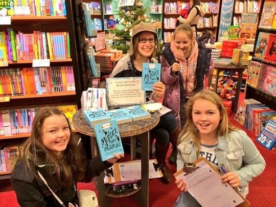 With ace detectives at Waterstones Cheltenham
