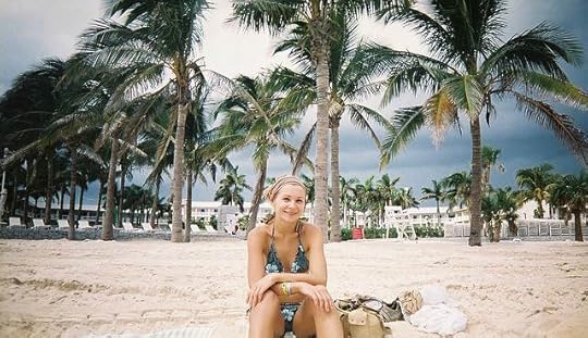 Woman at Bahamas Beachfront