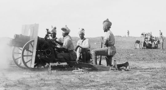 Indian_Army_QF_3.7_inch_gun_battery_Jerusalem_1917