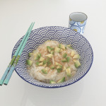 Vermicelli di Riso con Gommasio e avocado