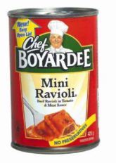 Thank goodness for canned pasta