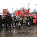 Save Lewisham A&E: queuing in the rain