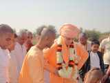Maharaj with HG Savyasachi Prabhu