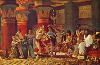 An artist fantasy of an Egyptian incubation temple