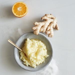 DIY Orange Ginger Body Scrub