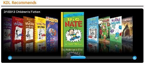 Top Ten Children's Fiction 2-1-2013