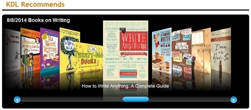 Top Ten Books on Writing 08-08-2014