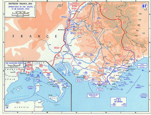                                     Empire Elaine was part of 'Alpha Force', off Cavalaire and St Tropez. Red Beach was in the south-west part of this sector within Cavalaire Bay towards Cap Negre.