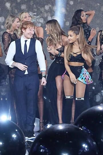 Ed Sheeran and Ariana Grande