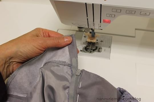How to sew an invisible zipper by Nancy Zieman as seen on Sewing With Nancy