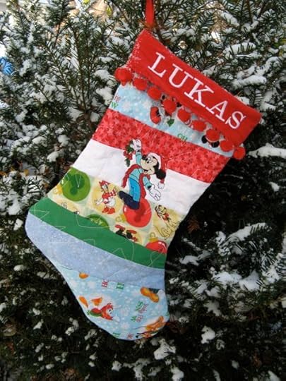 05 Sandy's Patchwork Stocking for Nancy Zieman Blog