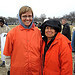 Close Guantánamo: Two protestors outside the White House