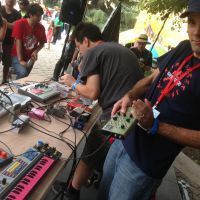 Circuit bending and beats show turned rapidly tu