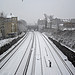 Snow on the tracks