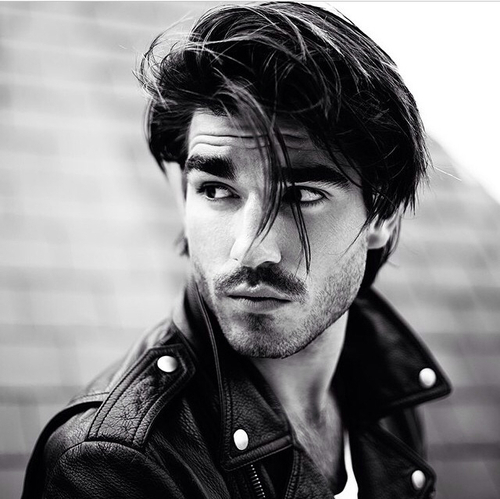 Tom Clack, model.