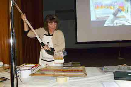 How to use the Hockey Brush