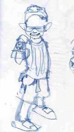 Sketches can catch the personality better than a photo