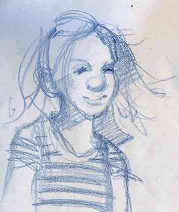 These sketches are in your book for reference on future projects.