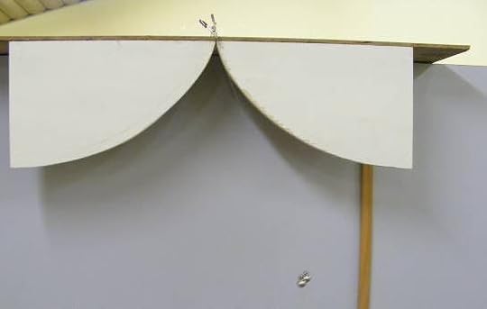 The pendulum constrained to the cycloid, image provided by Paul Gluck