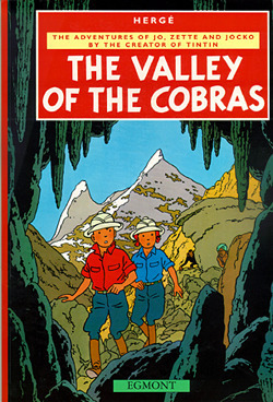 The Valley of the Cobras by Herge